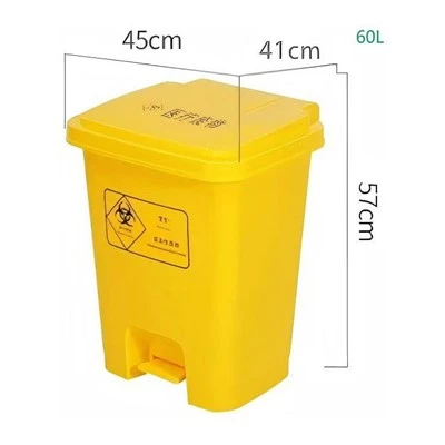 HDPE-prullenbak van 13 gallon